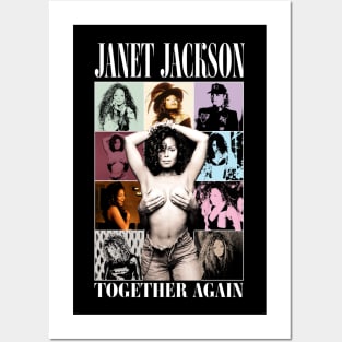 Janet Jackson Vintage Tour Concert Posters and Art